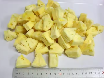 Frozen Pineapple Natural Grade A Color Vibrant Packaging 5kg Texture Frozen Tropical Variety Pineapple Processing Method Flash-frozen - PT. EMAK CW - Indonesia