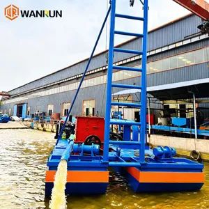 Best Selling Mining Machinery Sand Ship Working Boat Chian Bucket Sand Dredger - Shandong Wanrun Intelligent Equipment Co., Ltd. - China