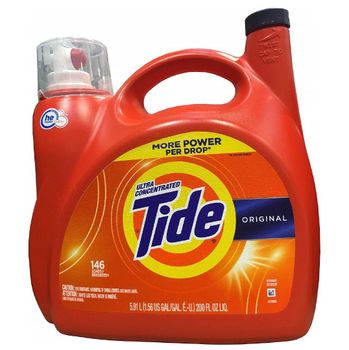 Tide High Efficiency, Ultra Concentrated Original Liquid Laundry Detergent - Exigentelaxia Unipessoal Lda - Portugal