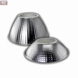 Custom Aluminium Lighting Shades Flashlight LED Lamp Shade of Lighting Accessories CNC Parts Hard Anodized Aluminum Mirror Cups - SZ LCH INDUSTRY CO., LTD - China