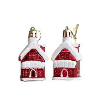 New Christmas Snowman Ice Cream Candy Decorations Cabin Arrangement Small Pendant - Good Seller Co., Ltd. - China