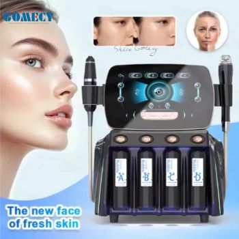 D65 2in 1 Vacuum Blackhead Remover Skin Rejuvenation Skin Scrubber Water Facial Oxygen Jet Desktop Bubble Machine - Changsha GOMECY Electronics Limited - China