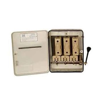 Mild Steel Switch Fuse Unit, 240 V Voltage 240 V Current 63 Amp Durability High Application Motor Material Mild Steel Finish Quality - Navkar Electricals - India