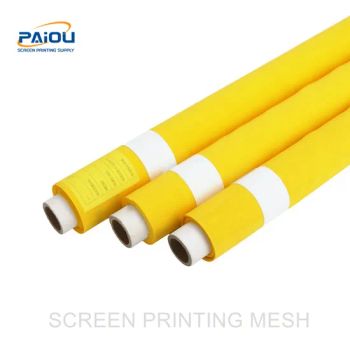 Polyester Mesh Silk Screen Printing Mesh Plain Weave Mesh - SHIJIAZHUANG PAIOU MESH CO., LTD - China