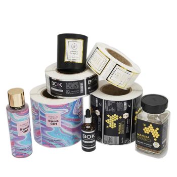 Food Packing Perfume DIY Wine Hologram Security Plastic Color Packaging Shipping Printed Logo Customized Paper Rolls Label - HENG LI Label Printing Co., Ltd. - China