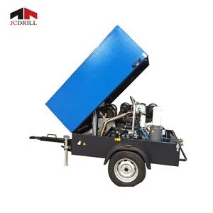 Portable Rotary Screw Air Compressors Low Pressure with Jack Hammer Drilling Equipment - Beijing Jincheng Mining Technology Co., Ltd. - China