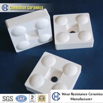Alumina Wear Liner Ceramic Block for Abrasion Resistant Wear Protection - Pingxiang Chemshun Ceramics Co., Ltd. - China
