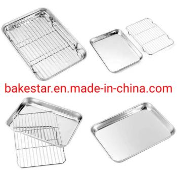 Bakeware Baking Dishes & Pans Non Stick Cookies Large Oven Fry Bread Sheet Pan Aluminum Baking Food Tray - Guangzhou Bakestar Machinery Co.,Ltd - China