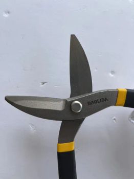 Customized 200mm Metal Snips Scissors Size 8'' Brand Baolida Condition New Origin Jiangsu Blade Tip Sharp Model NO. - Yangzhou Baolida Tools Co., Ltd. - China