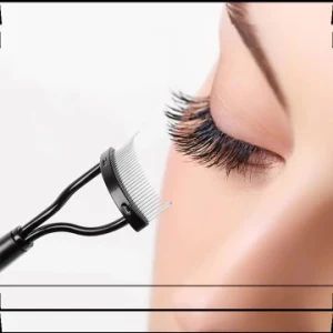 Eyelash Comb Eyelash Separator Mascara Applicator Eyelash Definer with Comb Cover Arc Designed Cosmetic Brushes Tool Black - Good Seller Co., Ltd. - China