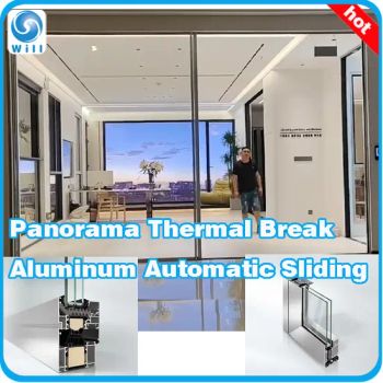 Automatic Panorama Thermal Break Aluminum Door - Ningbo Farwill Automation Co., Ltd. - China