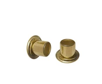 Custom Garment Shoes Cap Stamping Eyelets Unique Design Iron Brass Eyelets with Washer - Dongguang D&G Industrial Co., Ltd. - China