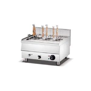L6021f Stainless Steel Commercial Countertop Electric 6 Baskets Noodle Cooker Electric Stove Kitchen Equipment - Mep Kitcheneering Limited - China