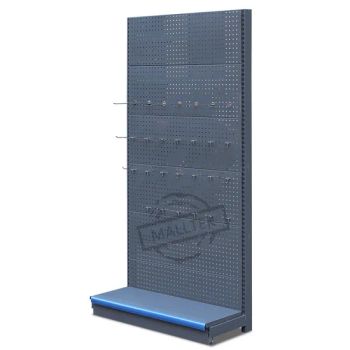 Hot Selling Mutil-Layer Perforated Single Side Supermarket Metal Shelf - Suzhou Malltek Supply China Co., Ltd. - China