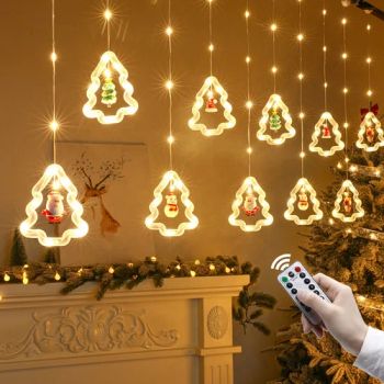 Christmas LED String Lights Garland Window Hanging Lights Xmas Fairy Light with USB for Holiday Wedding Merry Christmas - Anhui Baoyang Lighting Technology Co., Ltd. - China