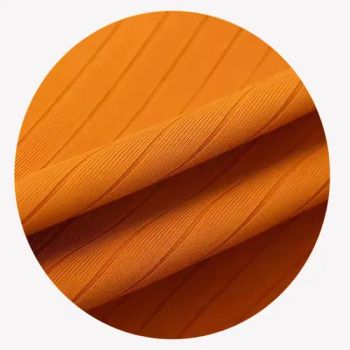 Factory Plain Dyed Rib Knit Fabric for Dress Linen Polyester Fabric Shirt Garment - Tianjin Glory Tang New Material Co., Ltd. - China