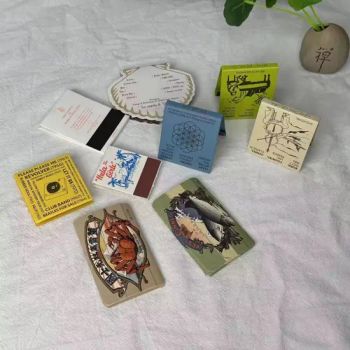 Spot Aromatherapy Candle Matchstick Matchbook Customized Logo Retro Premium Match Hotel Cigar Candle Matches - Sichuan Yelan International Trade Co., Ltd - China