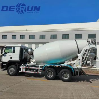 Sinotruk Heavy Duty HOWO Tx Construction Coment Concrete Mixer Truck - SHANDONG DERUN VEHICLE CO., LTD - China