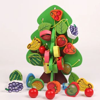 Good Quality Wood String Beads Trees Puzzle Games Education Toys for Kids - Ningbo Shone Med-Tech Co., Ltd. - China
