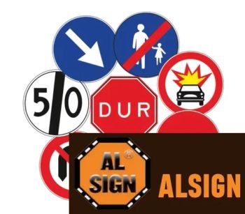 Foldable Emergency Sign 5005 Alloy Accordion Structure MOQ 100 PCS Folded Folded Trademark Alsign HS Code 8310000000 Drilling - Hangzhou Alsign Traffic Facility Co., Ltd. - China