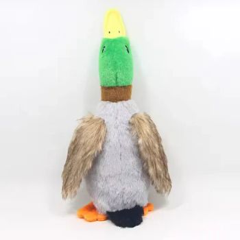 Duck Plush Dog Toy with Squeaker Cotton Paper Material for Pet Supplies - GoldenHour Innova Co., Ltd. - China