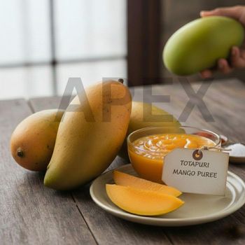 Totapuri Mango Pulp and Puree, Totapuri Mango, Mango, Totapuri Mango Pulp, Mango Pulp, Mango Puree, Totapuri Mango Puree, Non Concentrated Mango Puree, Concentrated Mango Puree, Totapuri Mango Pulp And Puree Bulk Supplier From India. - APEX INTERNATIONAL - India