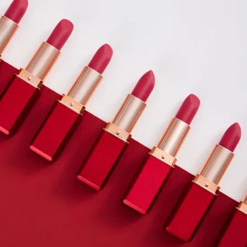 Lipstick Makeup Multi-Colored Long Lasting Moisturizing Organic Natural Glossy Vegan Lipstick - Rhine International Biotechnology (Guangdong) Co., Ltd. - China