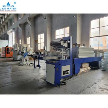 Automatic PE Film Heat Shrink Tunnel Packing Machine Sleeve Wrapping Packaging Machine - Shenzhen J&D Drinking Water Equipment Co., Ltd. - China