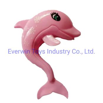 Plastic Toy Bath Toys Kids Gift Pink Dolphin for Scenic Spot Origin China Style Model Toy Material Plastic HS Code - Everwin Toys Industry Co., Ltd. - China
