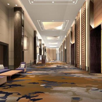 Luxury Handmade Wool Tufted Rugs Customized Hotel Room Corridor Wall-to-Wall Carpets - Hefei Dongfang Qifu Carpet Co., Ltd. - China