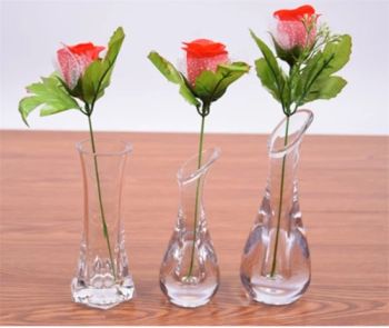Modern Resin Vase Crystal Vase for Wedding Decoration Flower Transparent Water Culture Plastic Vase Display Table Flower Pots Tall Cylinder Clear Vases - Foshan Hoping Furniture Co., Ltd. - China