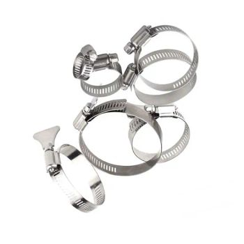 Hose Clamps SAE 10 Clamping Range of 13mm-26mm Head Type Round Trademark Fasto Connection Male Sample Available HS Code - Tianjin Winfast Technology Co., Ltd. - China