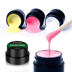 Roniki Color Gel Paint UV Nail Gel Set Glitter Pure Painting Gel Nail Polish - Guangzhou Startalk Nail Technology Co., Ltd. - China