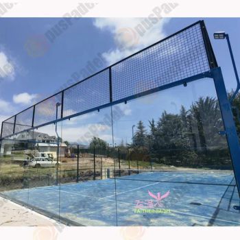 Customizable Standard Panoramic Paddle Court Outdoor Paddle Tennis Court Equipment Factory Supply - Qingdao Faither Sports Facilities Co., Ltd. - China