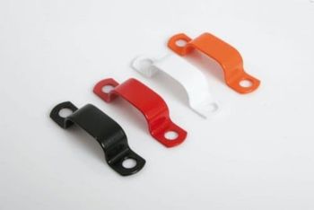 Fire Cable Clips And Saddles Saddle Material Copper Color Options Red / Orange / White / Black Coating Polyester Powder Coating, Halogen Free, Low Smoke And Fume, Fire - Aditya Industries - India