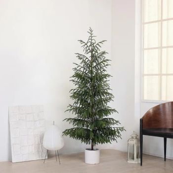 Christmas Decor UV Resistant Artificial Cedar Trees Outdoor Plant Tree Fake Cypress Plastic Plant - Suzhou Lixiang Pai Technology Co., Ltd. - China