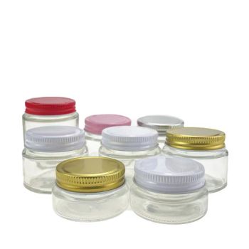 3oz 90ml Glass Jar Glass Bottle Glass Container with Aluminum Lid - Anhui Avantis Packaging Technology Co., Ltd. - China