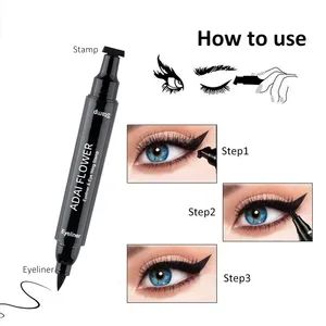 Adel Dual-Ended Stamp Eyeliner - Customizable Patterns (Cateye/Stars) & Tips for OEM/ODM - Ningbo Adel Cosmetics Co., Ltd - China