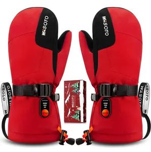 Wasoto Rechargeable Waterproof Windproof Full Finger Heated Ski Gloves for Kid Winter Outdoor Sports - Shenzhen Simcos Technology Co., Ltd. - China