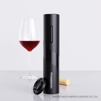 Automatic Electric Wine Opener Bottle Corkscrew Opener Wine Bottle Opener with Foil Cutter Battery Powered Wine Opener - NINGBO SKECH IMPORT & EXPORT CO., LTD. - China