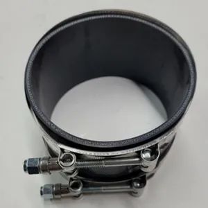 Easy Installation Flexible Shaft Shaped Stainless Steel Type C Hubless Coupling - Ningbo Wodafeng Hardware Technology Co., Ltd. - China