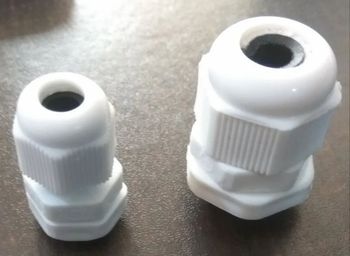 PG Cable Gland Color White Flameproof Yes I Deal In New Only Location Pan india Features Flameproof Material PP-FR, - Divya Enterprises - India