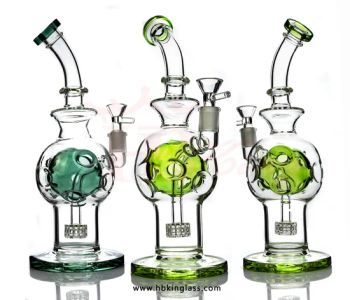 Smoking Water Pipes Borosilicate Glass Percolator DAB Oill Rigs Waterpipes Glass Factory Wholesale - Shenzhen Enjoylife Technology Co., Ltd. - China