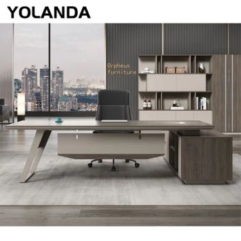 Yolanda Business Luxury Other CEO Desks Boss L Shaped Executive Office Desk Office Modern Furniture - Foshan Yolanda Furniture Co., Ltd. - China