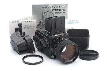 Hasselblad 2003 FCW Black w. F Planar 2/110mm Color Black Form DHL FEDEX Max. Moisture (%) 100% Build Quality Exceptional - Grace Suites LLC - United States