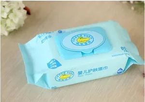 100% Bamboo Fiber Biodegradable Wholesale Organic Antibacterial Baby Wipes Baby Wet Wipes - Xiamen Minhongxingye Imp.& Exp. Co., Ltd. - China