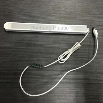 Mini USB Book Lights Full Plastic LED Tube Power 5W Shape Square Length 300mm LED Chips Osram Model NO. FU258 Warranty 5 - Dongguan City Tangxia Dachang Plastic Hardware Processing Factory - China