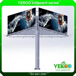 Three-Sideds Steel Struture Outdoor Billboards - GUANGZHOU YEROO STEEL STRUCTURE CO., LTD. - China