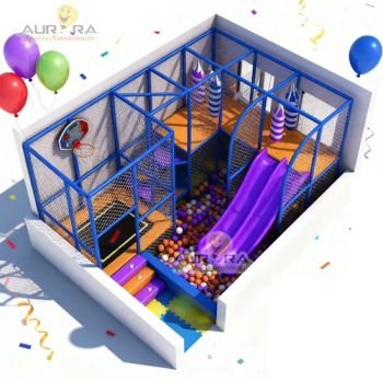 Indoor Playground Set for Children with Slides Climbing Frames Soft Play - Guangzhou Aurora Sports Products Co., Ltd. - China