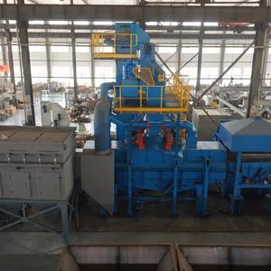 Versatile Metal Track Overhead Conveyor Shot Blasting Cleaning Machine for Casting Works - Jinan Wantong Foundry Engineering Equipment Co., Ltd. - China